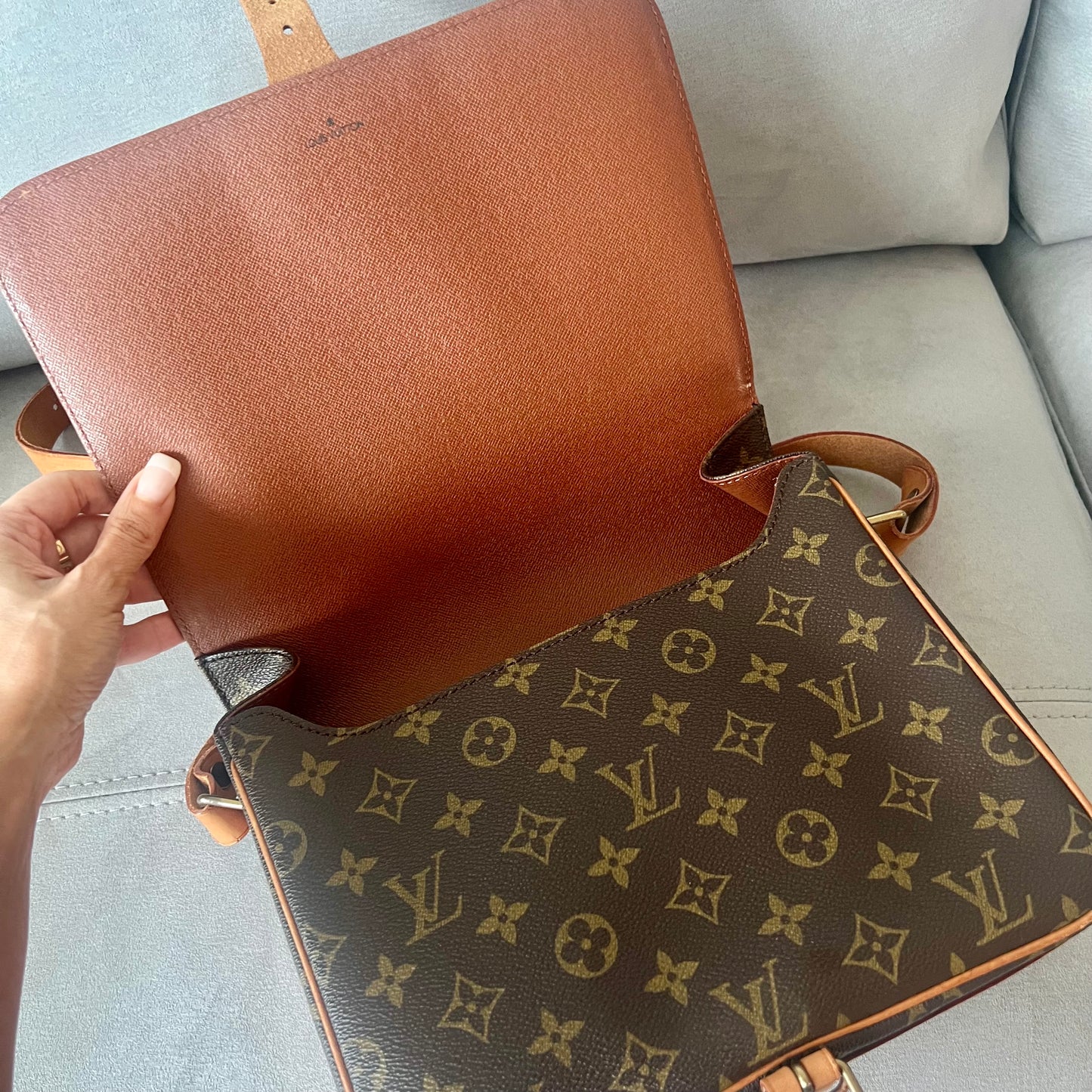 LOUIS VUITTON Cartouchiere Crossbody / Shoulder Bag