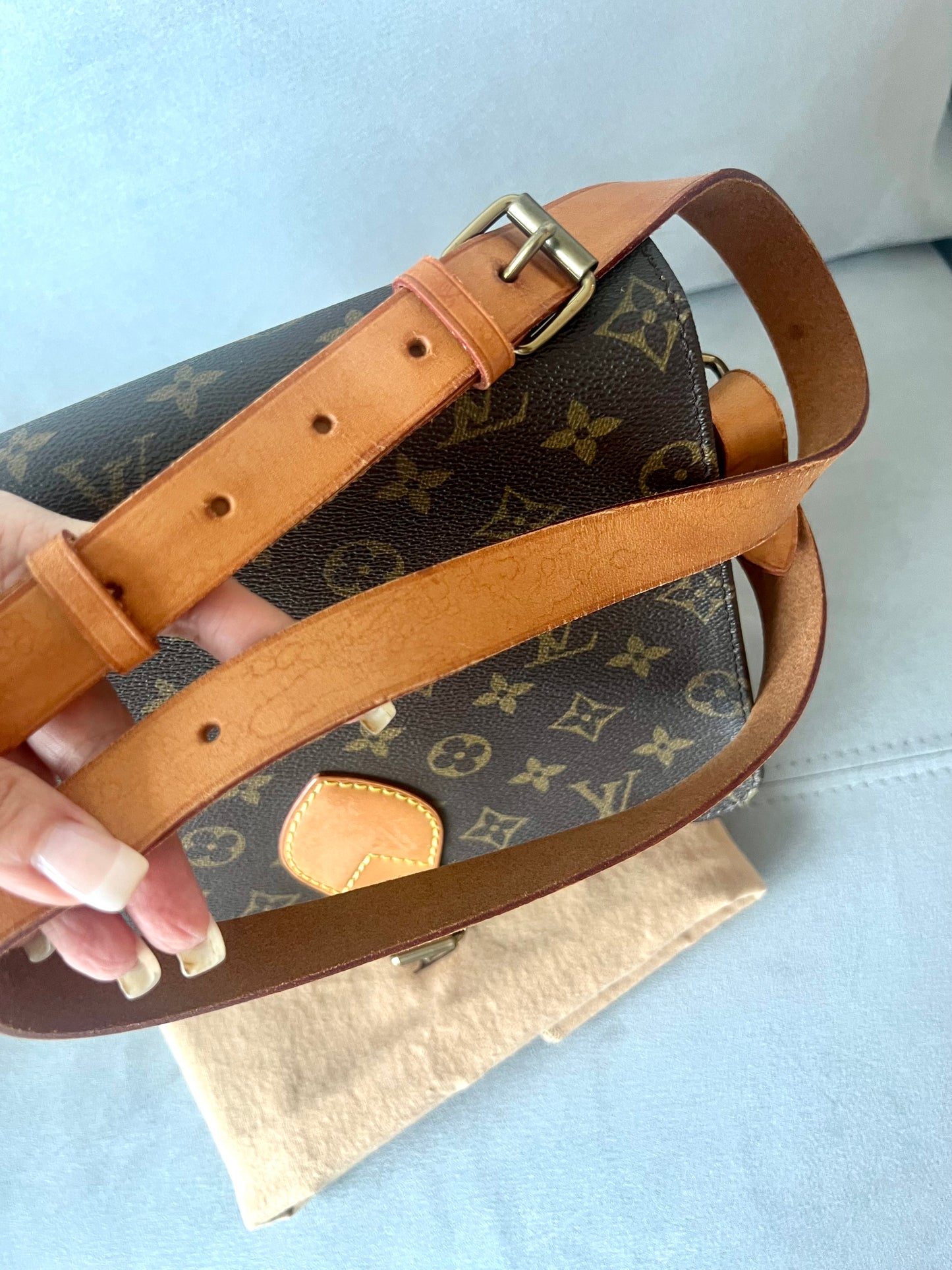 LOUIS VUITTON Cartouchiere Crossbody / Shoulder Bag