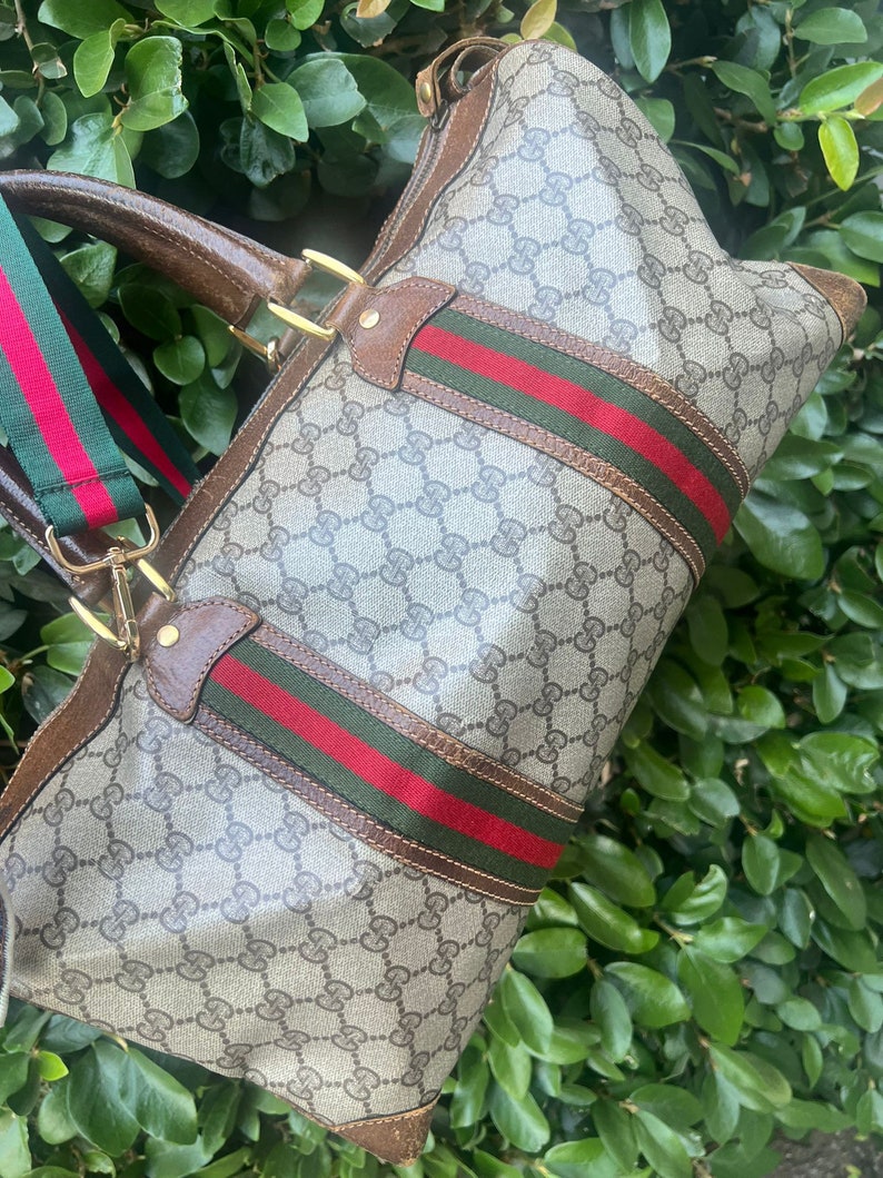 GUCCI Vintage Boston Bag