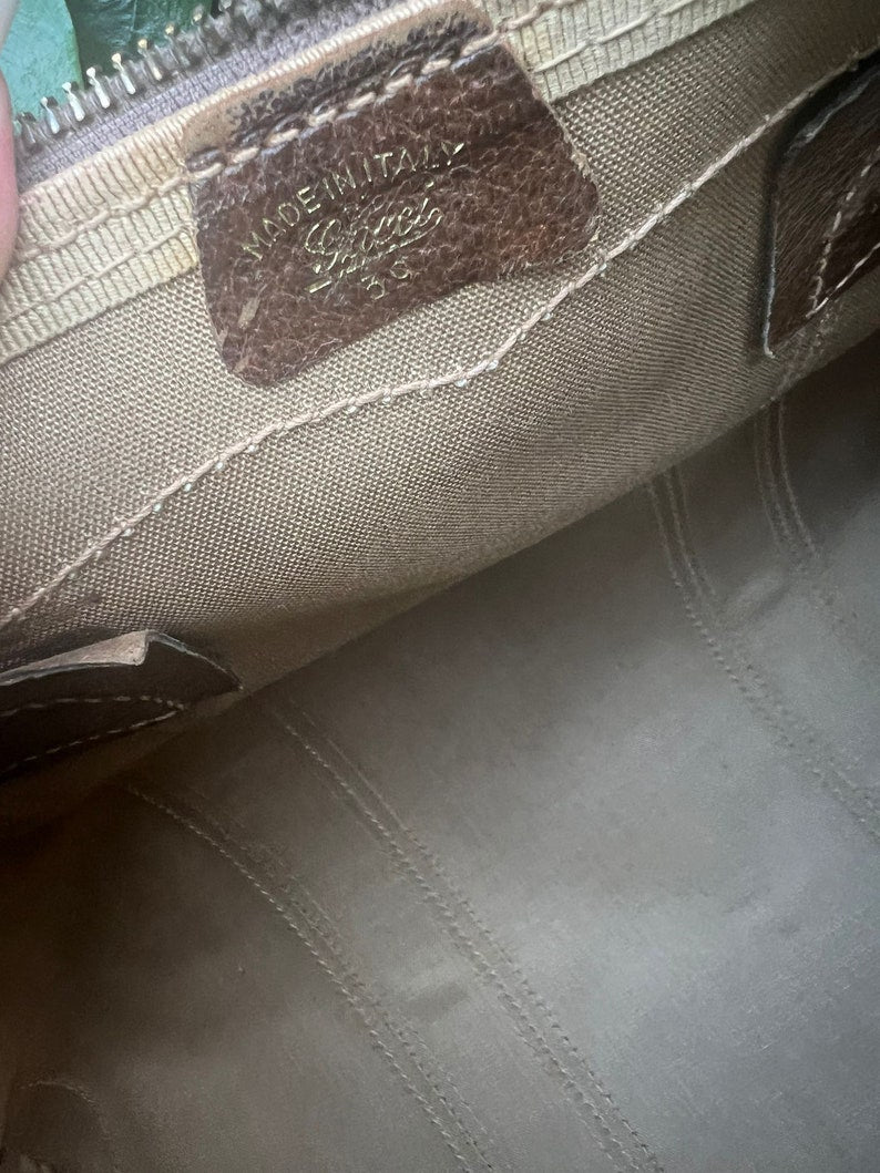 GUCCI Vintage Boston Bag