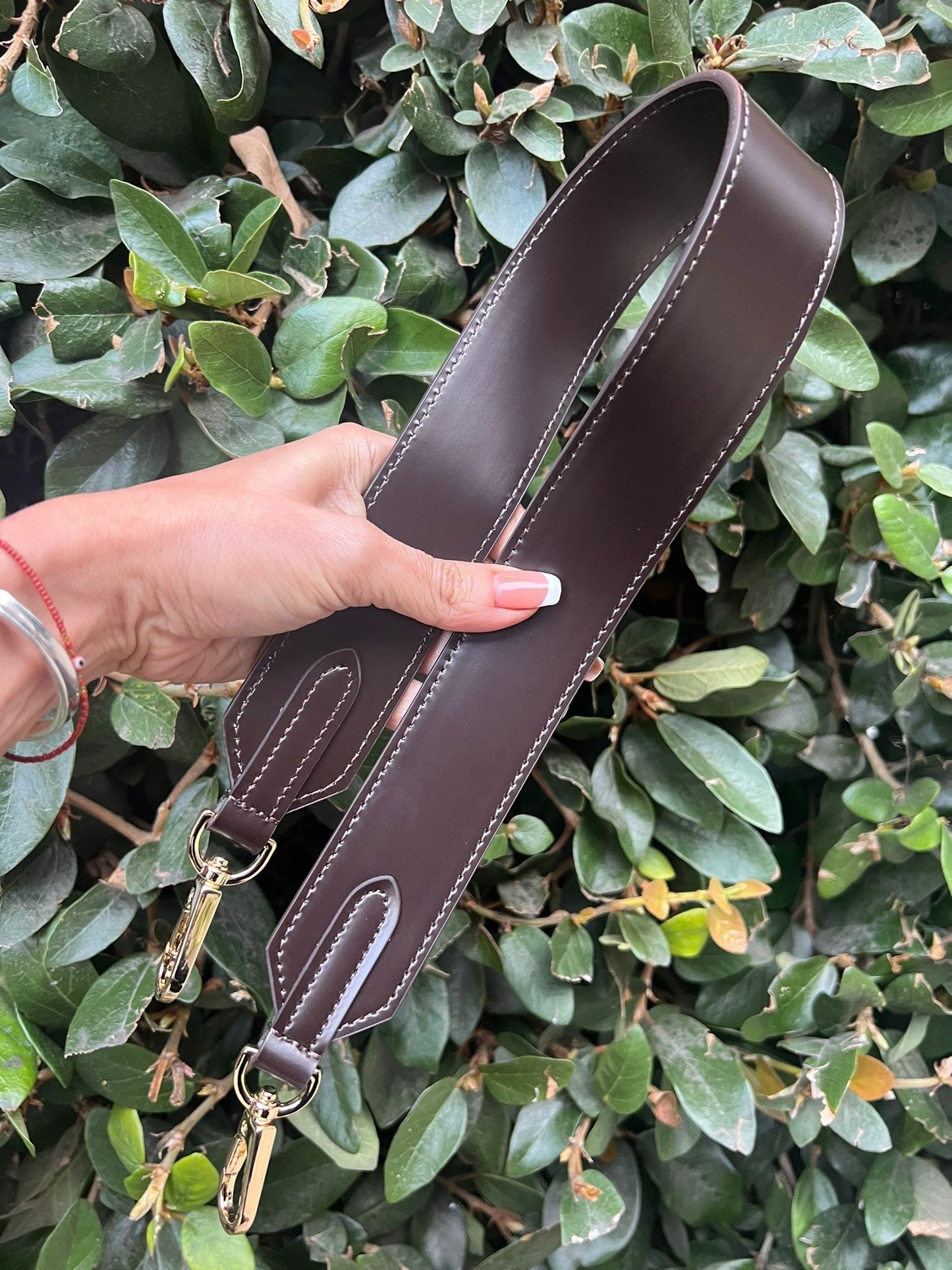 SHOULDER STRAP 1/2” 40mm Leather Ebene