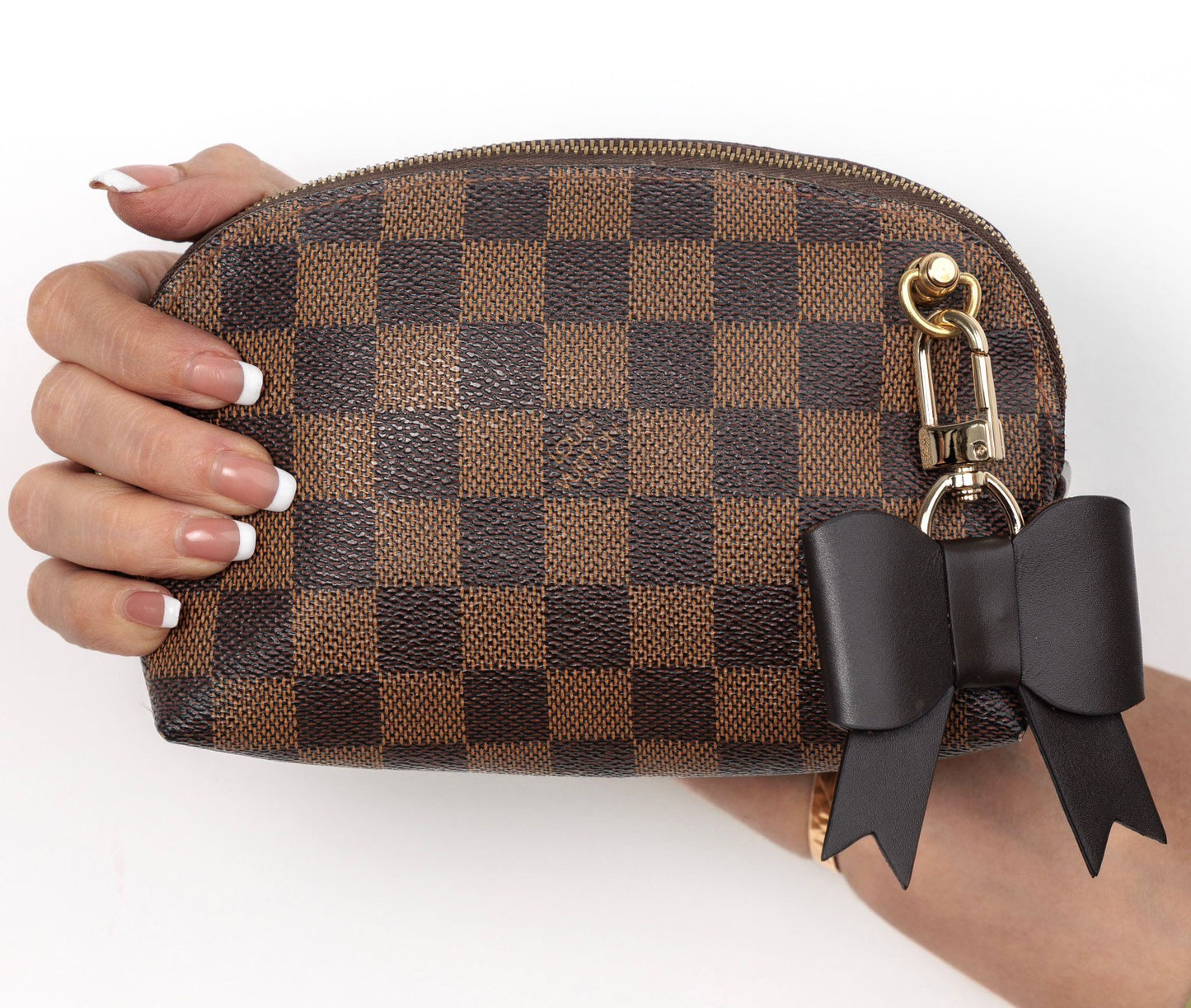 BOW BAG CHARM Dark Brown Ebene