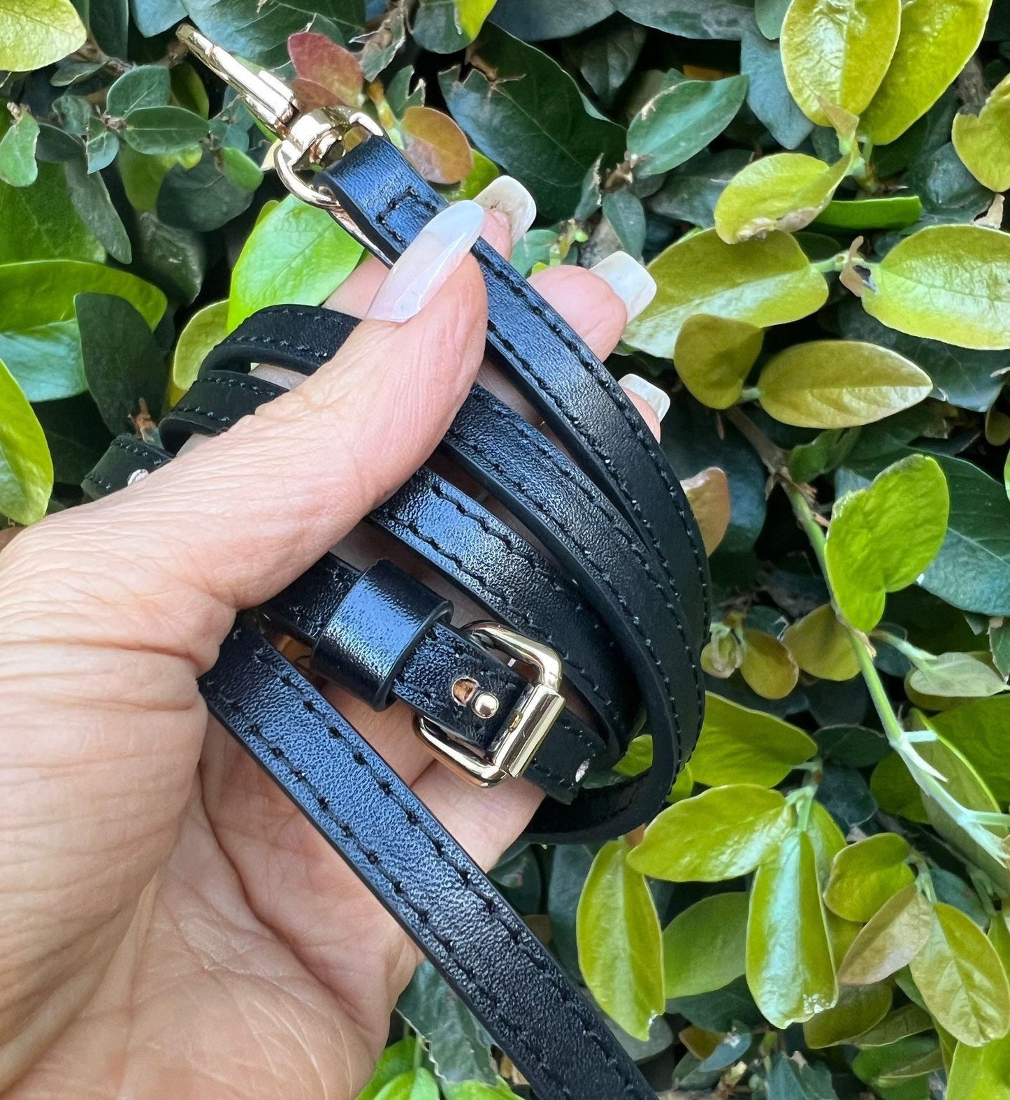 CROSS BODY ADJUSTABLE STRAP 10mm 3/8” Black