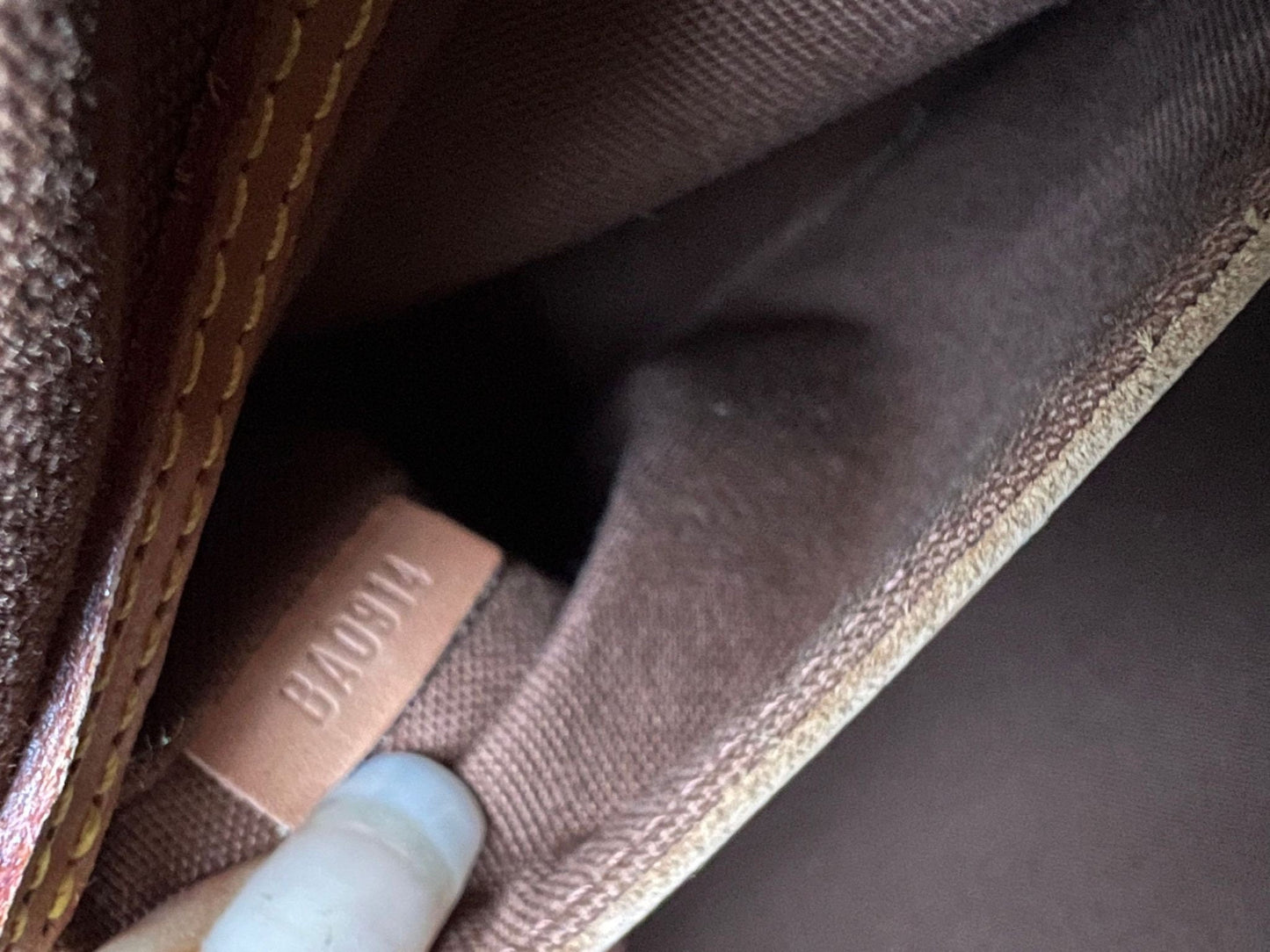 LOUIS VUITTON Alma Handbag