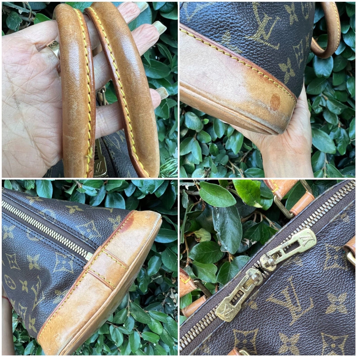 LOUIS VUITTON Alma Handbag