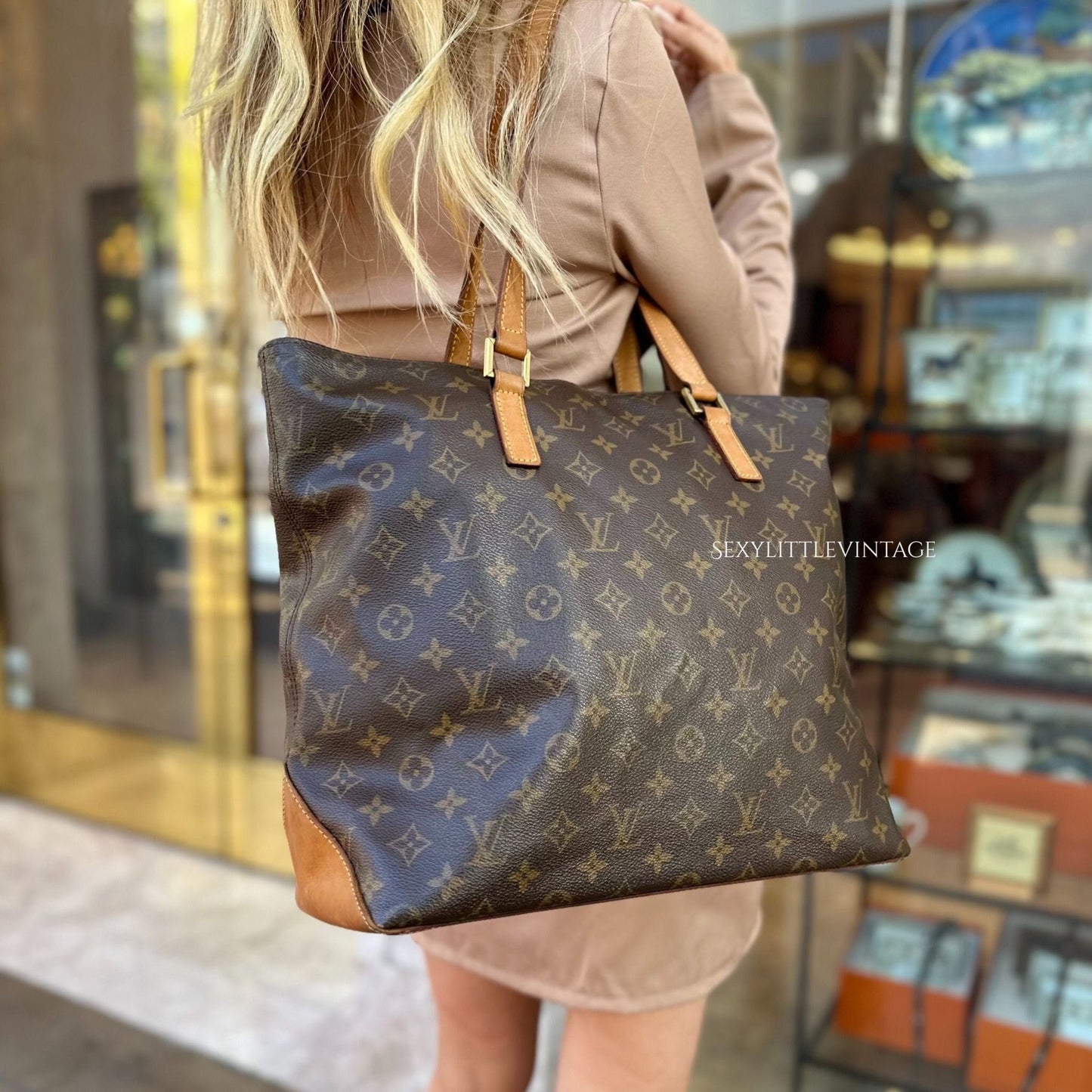 LOUIS VUITTON Cabas Piano Tote Bag