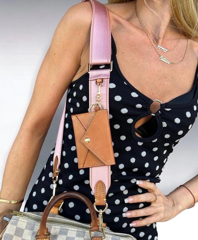 Nylon Bag Strap + Small ID Card Wallet