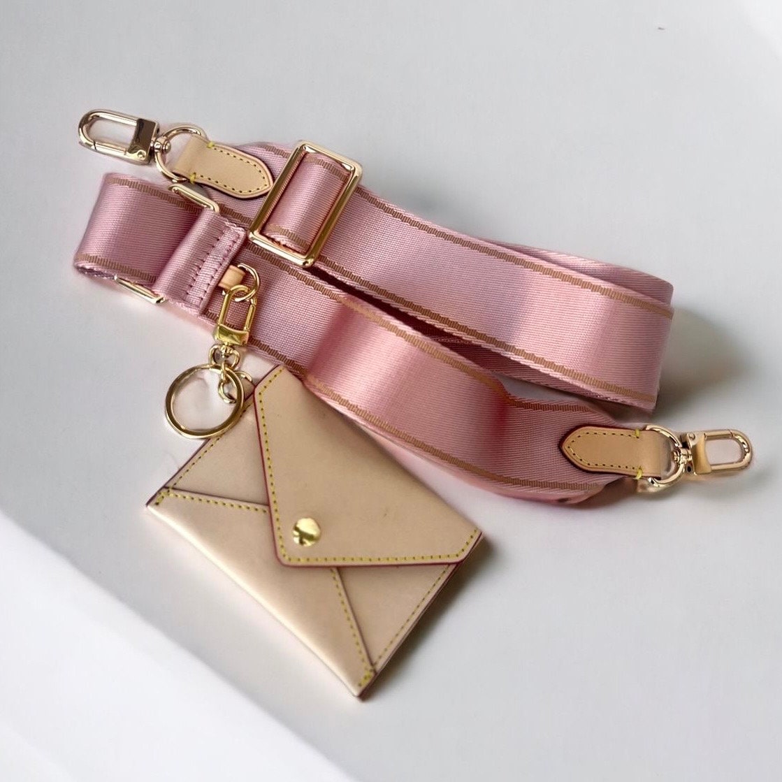 Nylon Bag Strap + Small ID Card Wallet