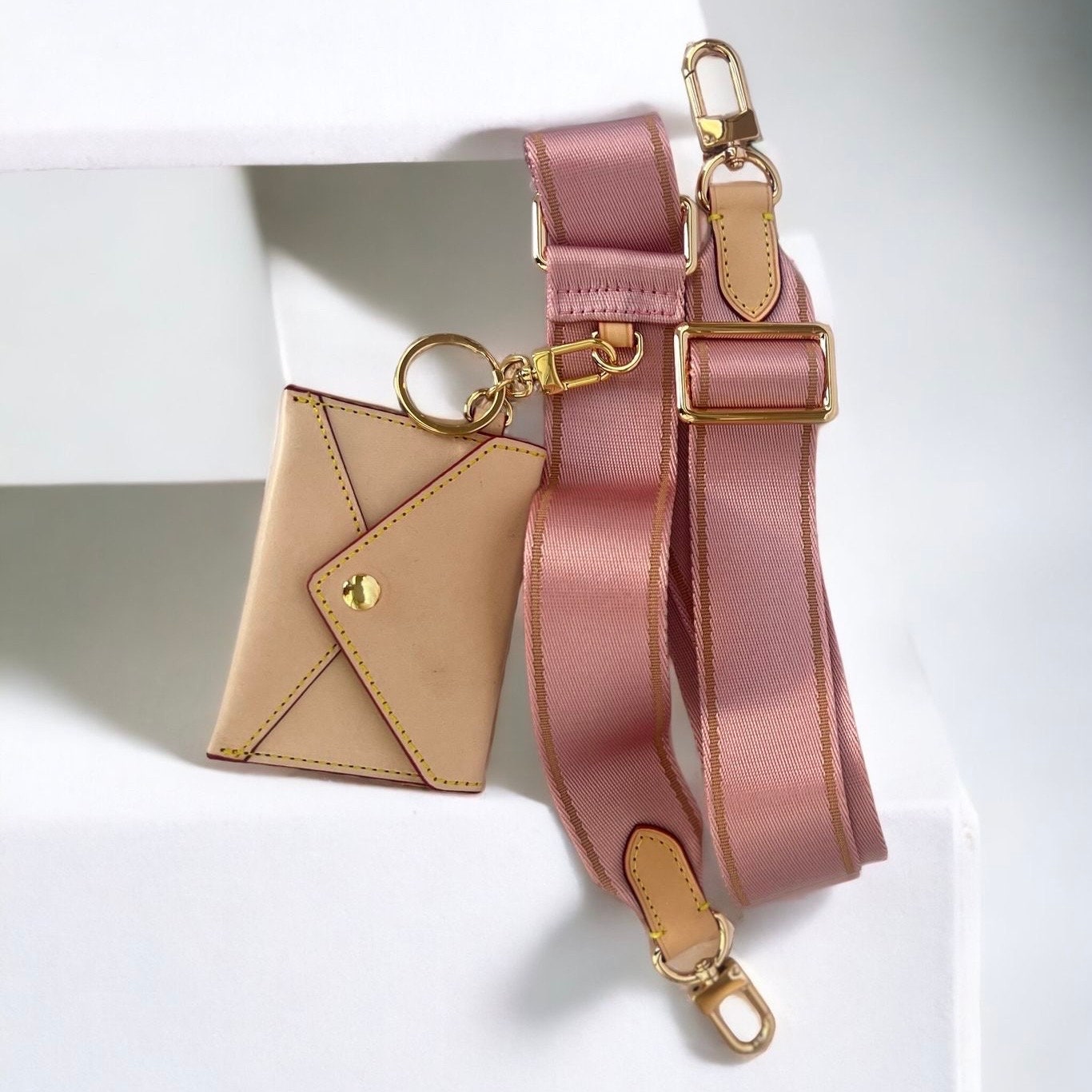 Nylon Bag Strap + Small ID Card Wallet