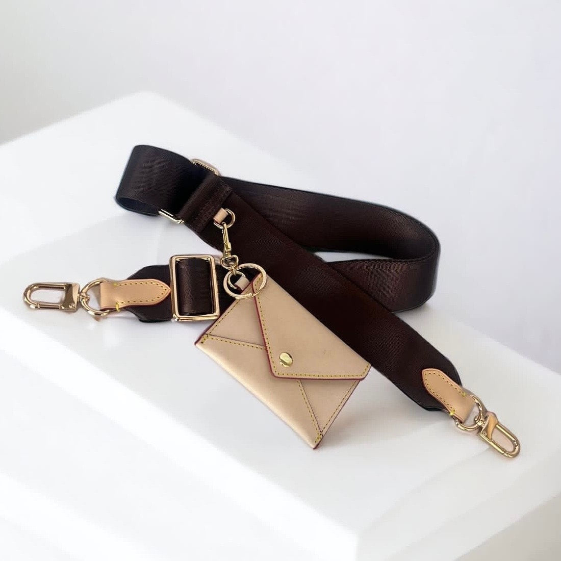 Nylon Bag Strap + Small ID Card Wallet