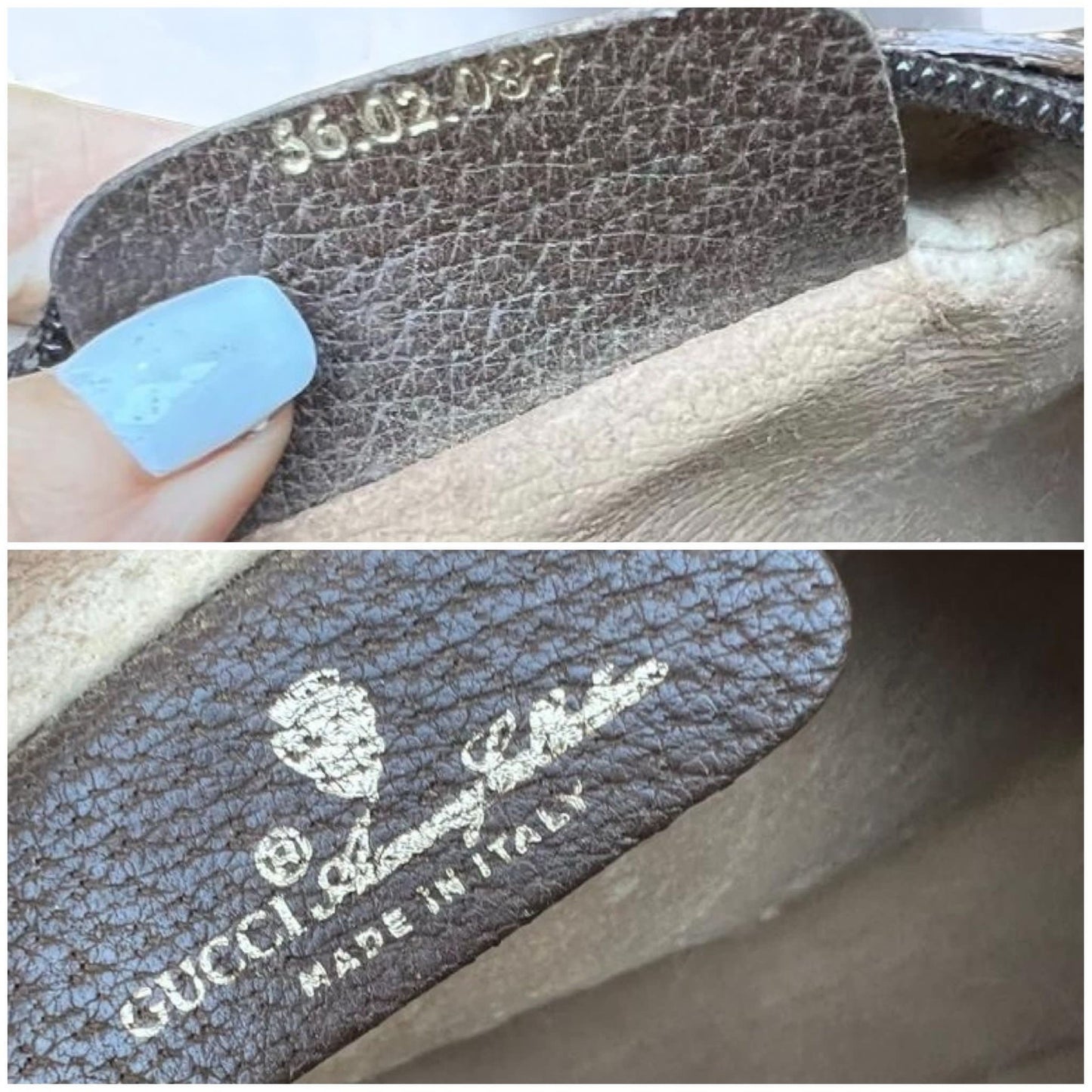 GUCCI Sherry Line Crossbody Bag