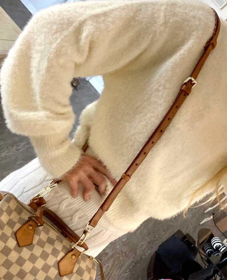 CROSSBODY STRAP WITH PAD