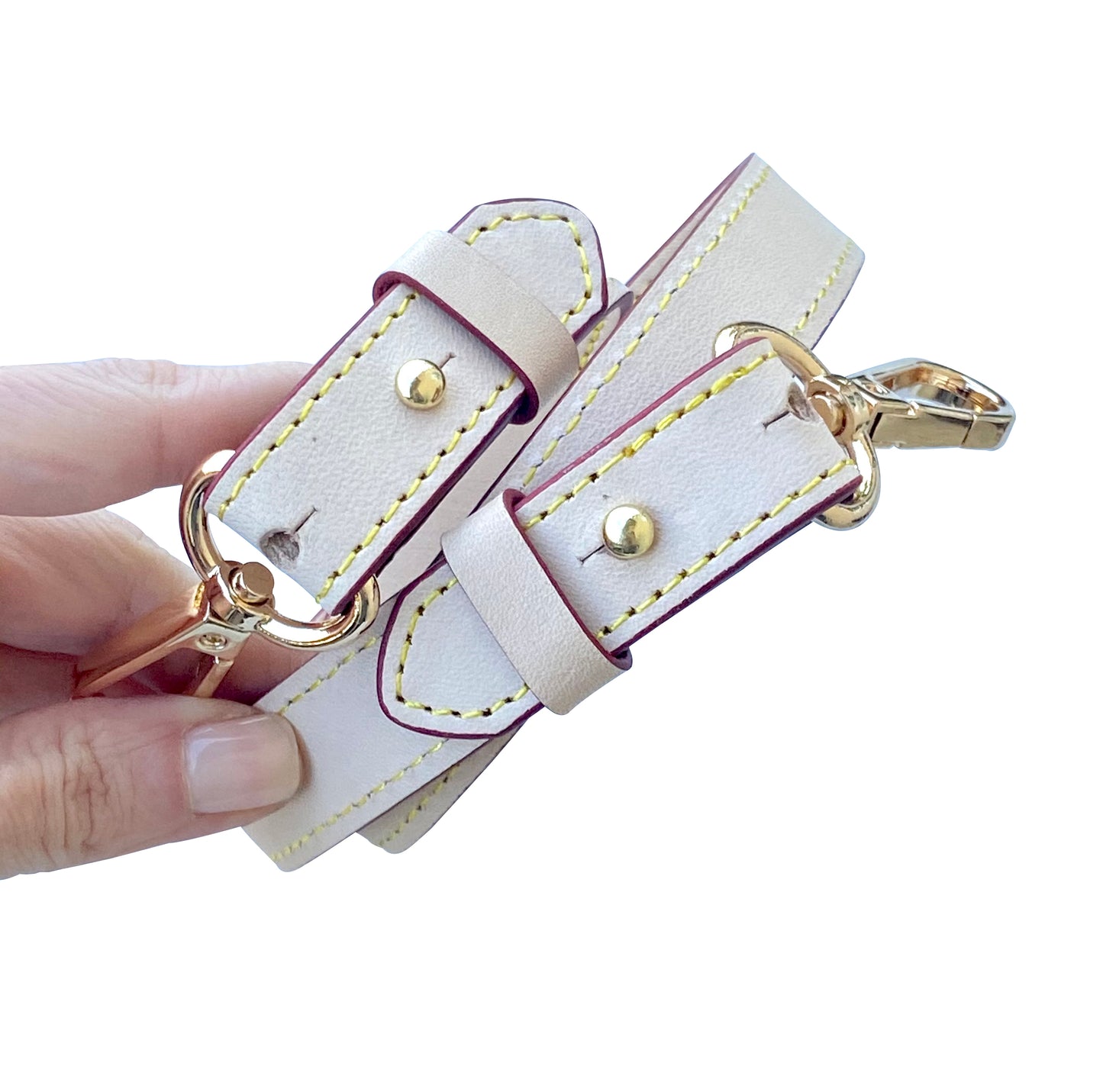 SHOULDER NATURAL VACHETTA STRAP