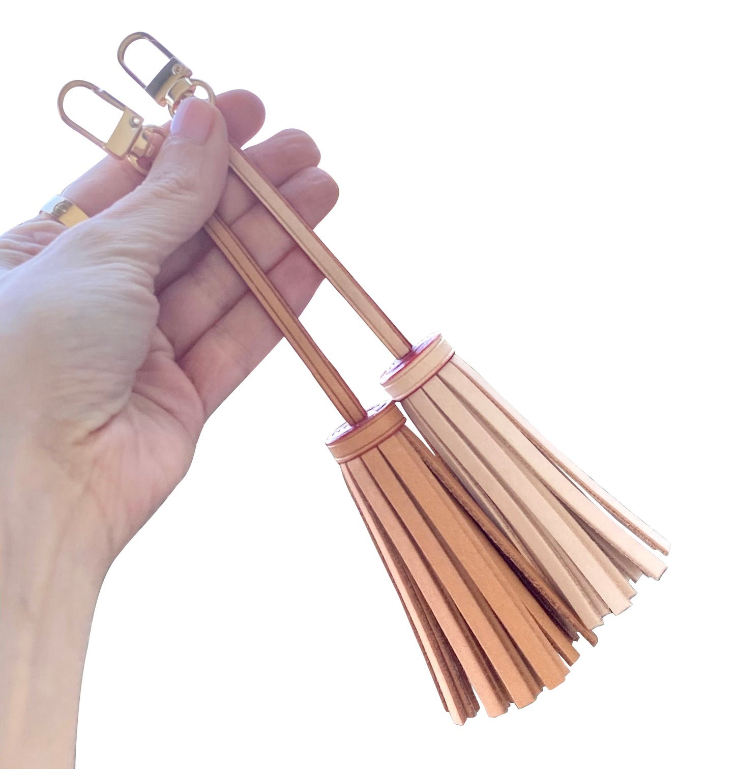 Leather Bag Tassel Charm