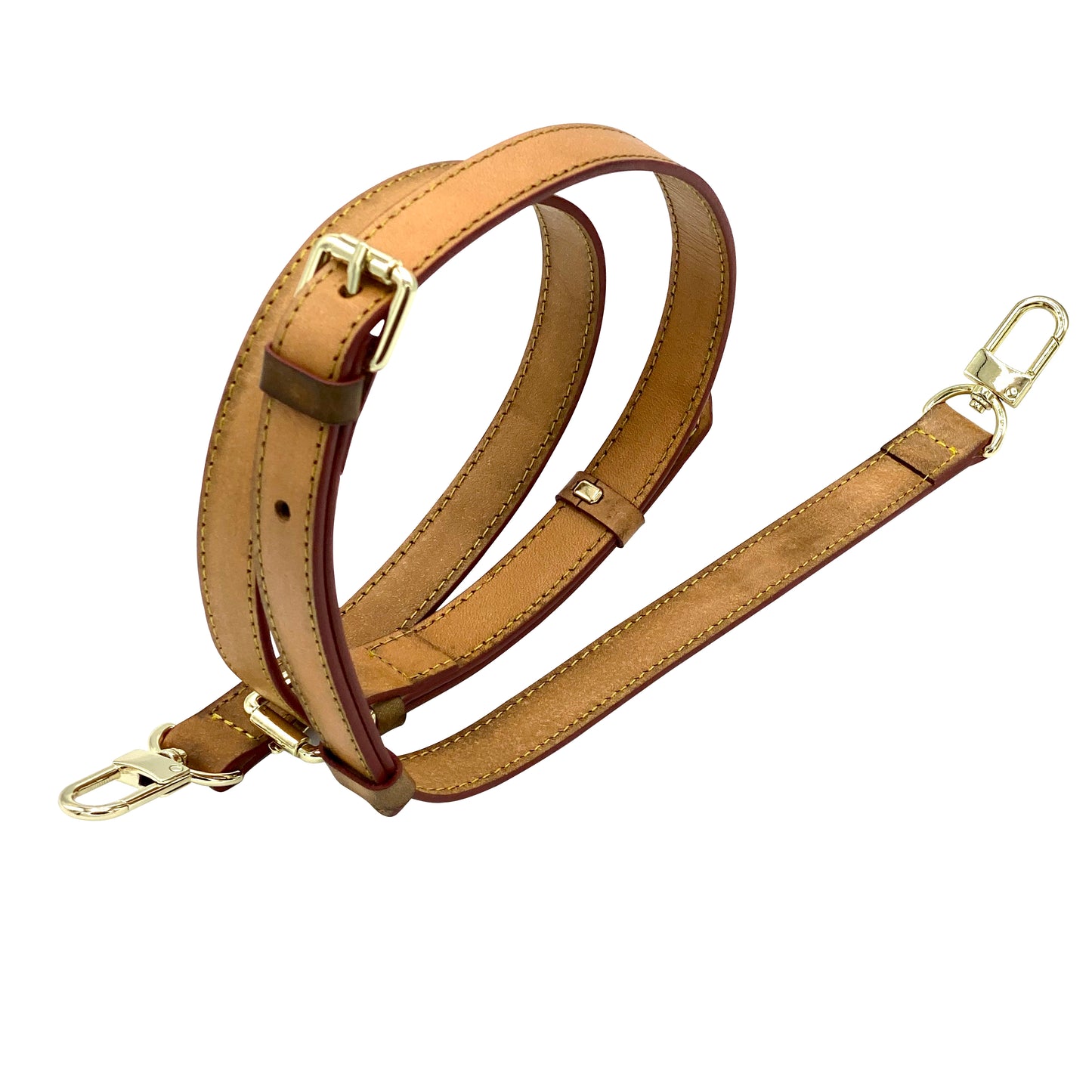 HONEY TANNING PATINA CROSSBODY VACHETTA STRAP