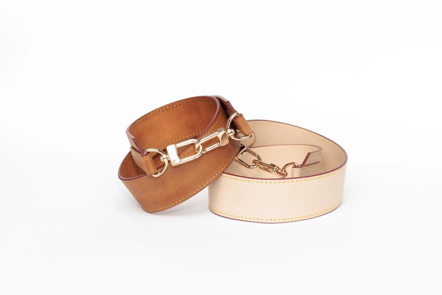 Shoulder Strap 1 1/2” 40mm Real Vachetta Vegetable Leather - Honey Patina or Natural Strap for GM Vintage Bags