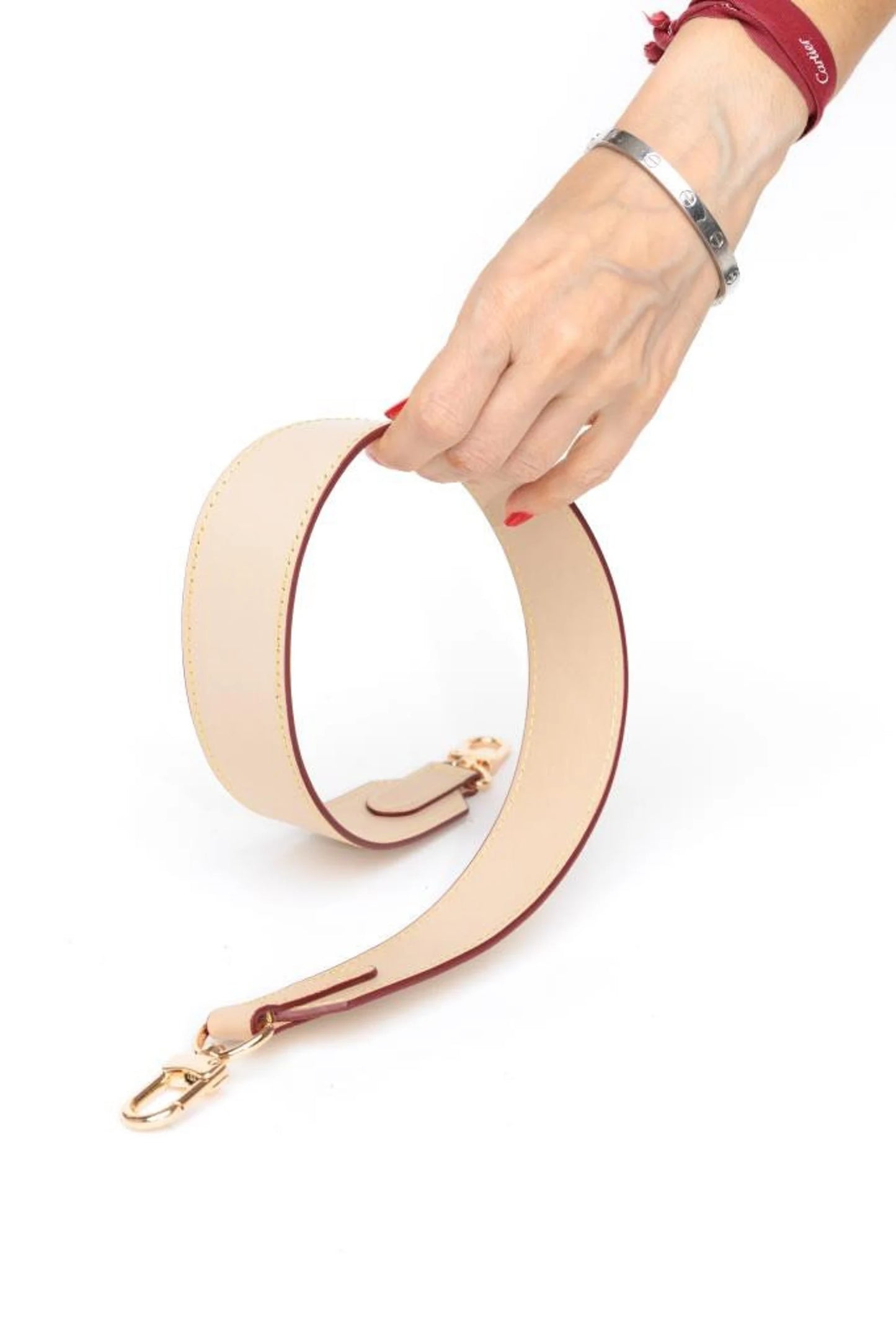 Shoulder Strap 1 1/2” 40mm Real Vachetta Vegetable Leather - Honey Patina or Natural Strap for GM Vintage Bags