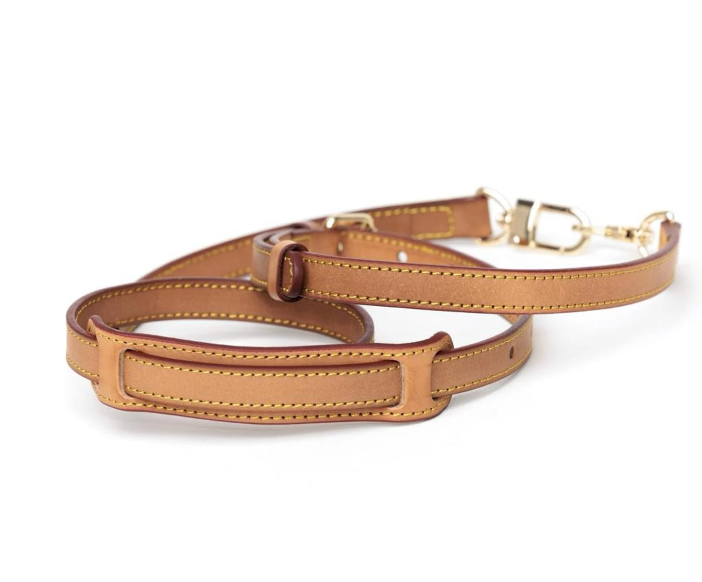 40-49” ADJUSTABLE CROSSBODY VACHETTA STRAP SHOULDER PAD