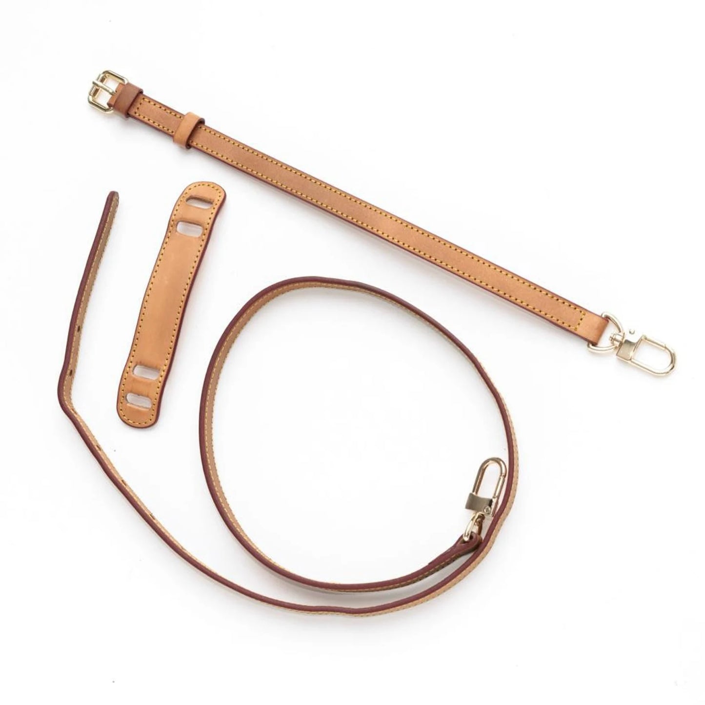40-49” ADJUSTABLE CROSSBODY VACHETTA STRAP SHOULDER PAD