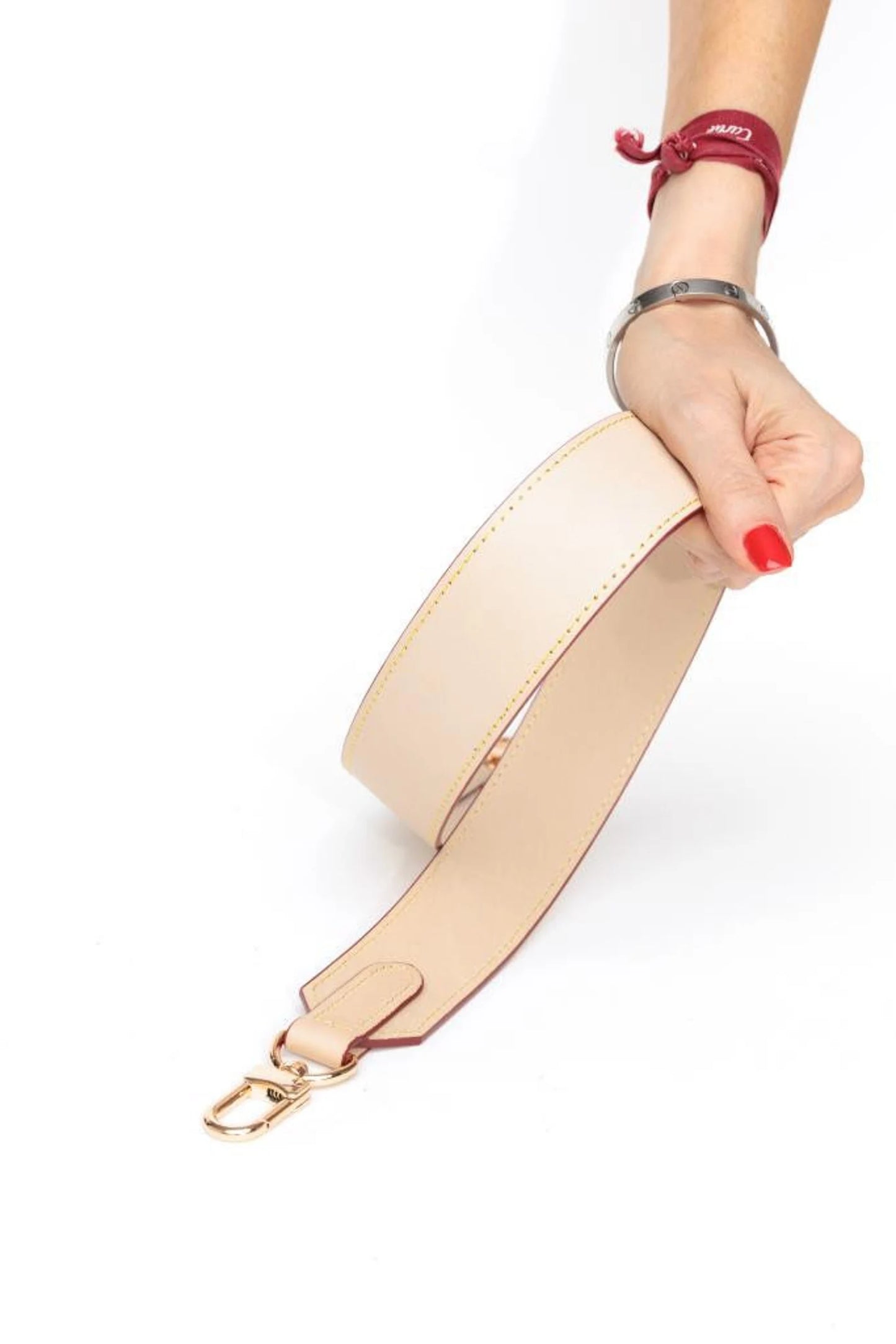 Shoulder Strap 1 1/2” 40mm Real Vachetta Vegetable Leather - Honey Patina or Natural Strap for GM Vintage Bags