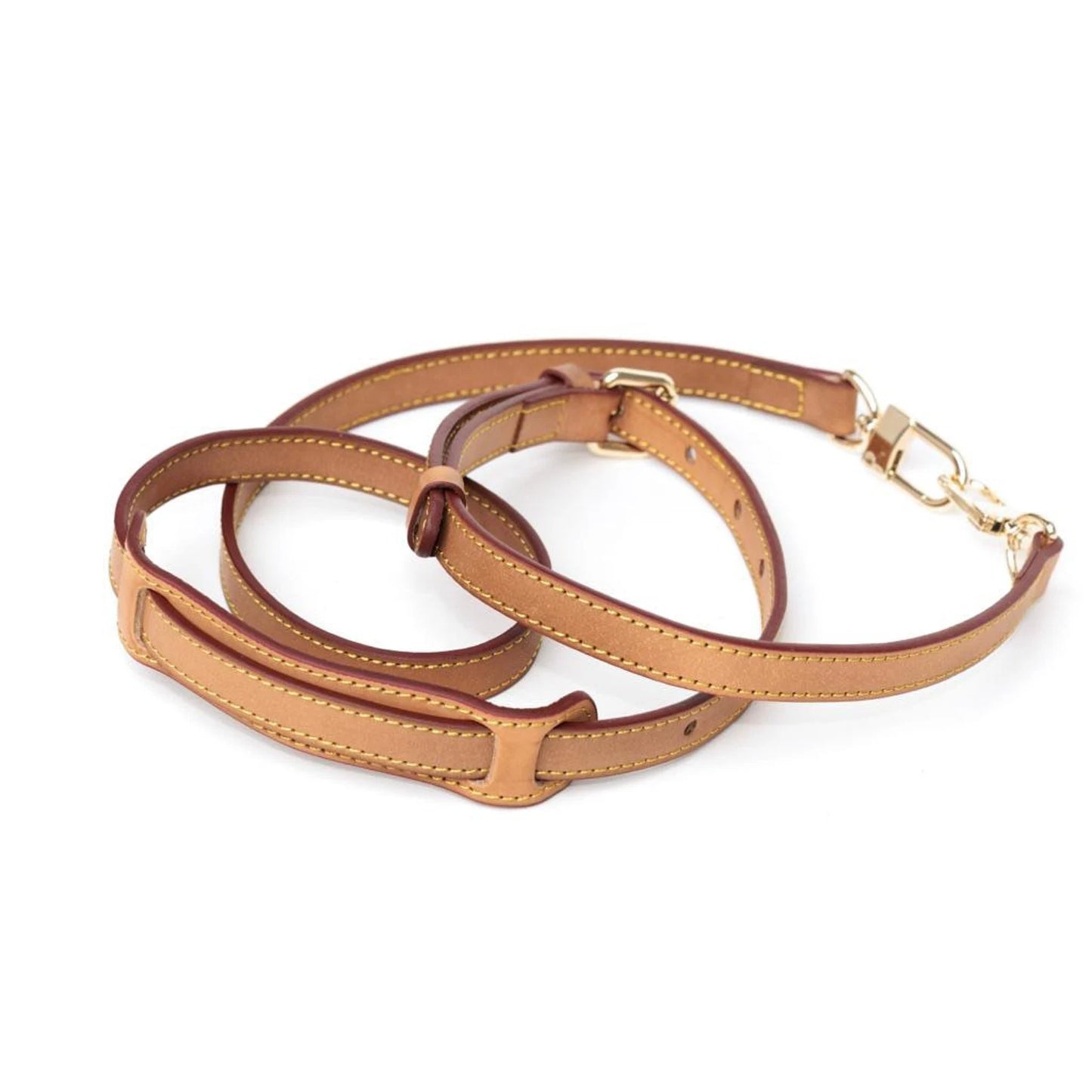40-49” ADJUSTABLE CROSSBODY VACHETTA STRAP SHOULDER PAD