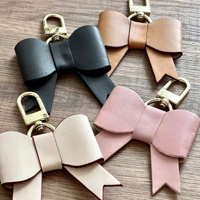 BOW BAG CHARM color options