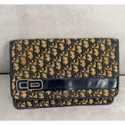 CHRISTIAN DIOR Oblique Portfolio Clutch