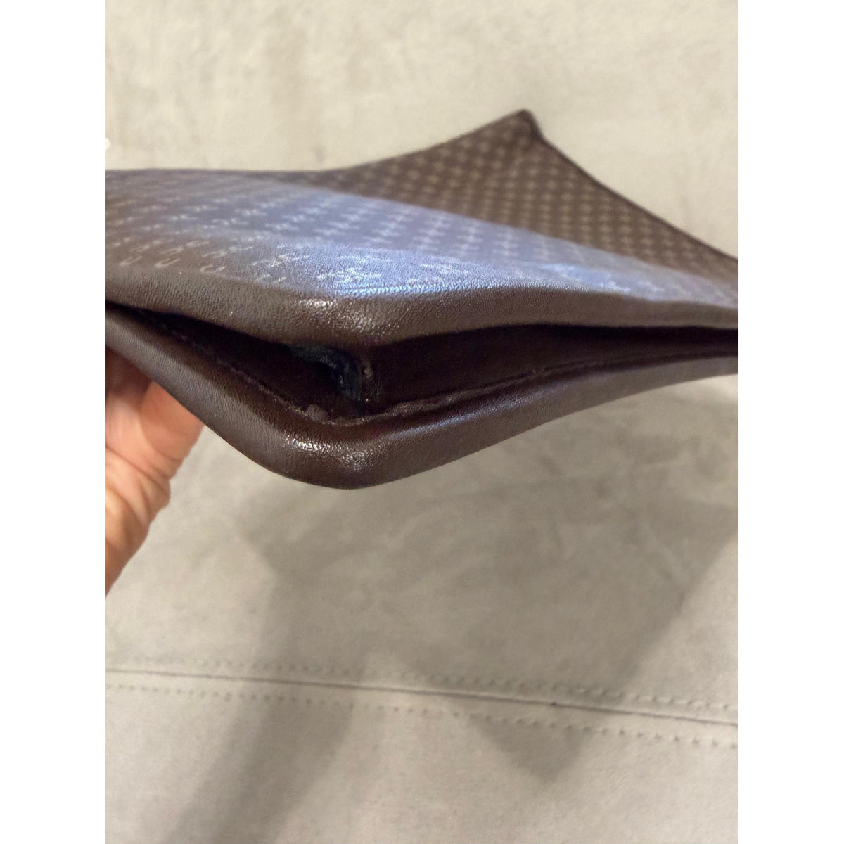 CELINE Macadam Monogram Portfolio Clutch