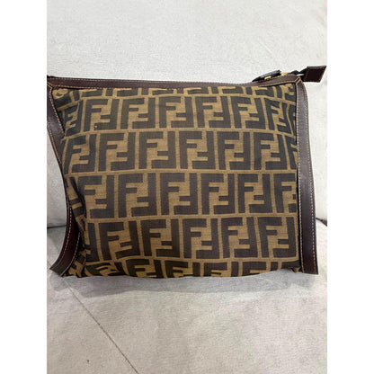 FENDI Zucca FF Monogram Clutch