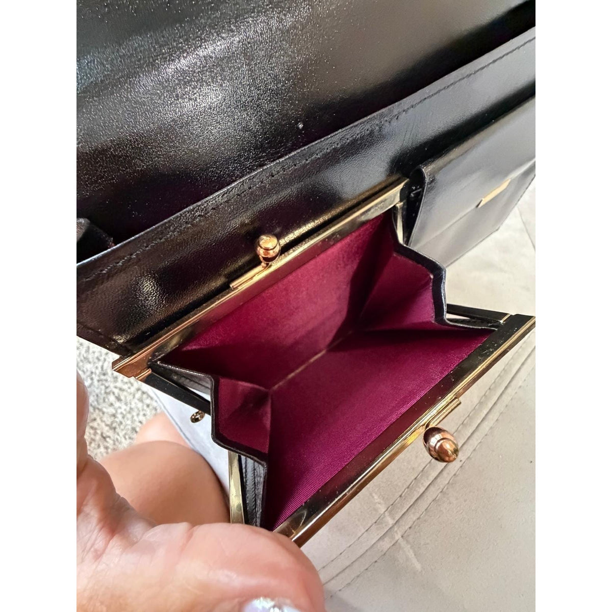 FENDI Black FF Zucca Continental Wallet