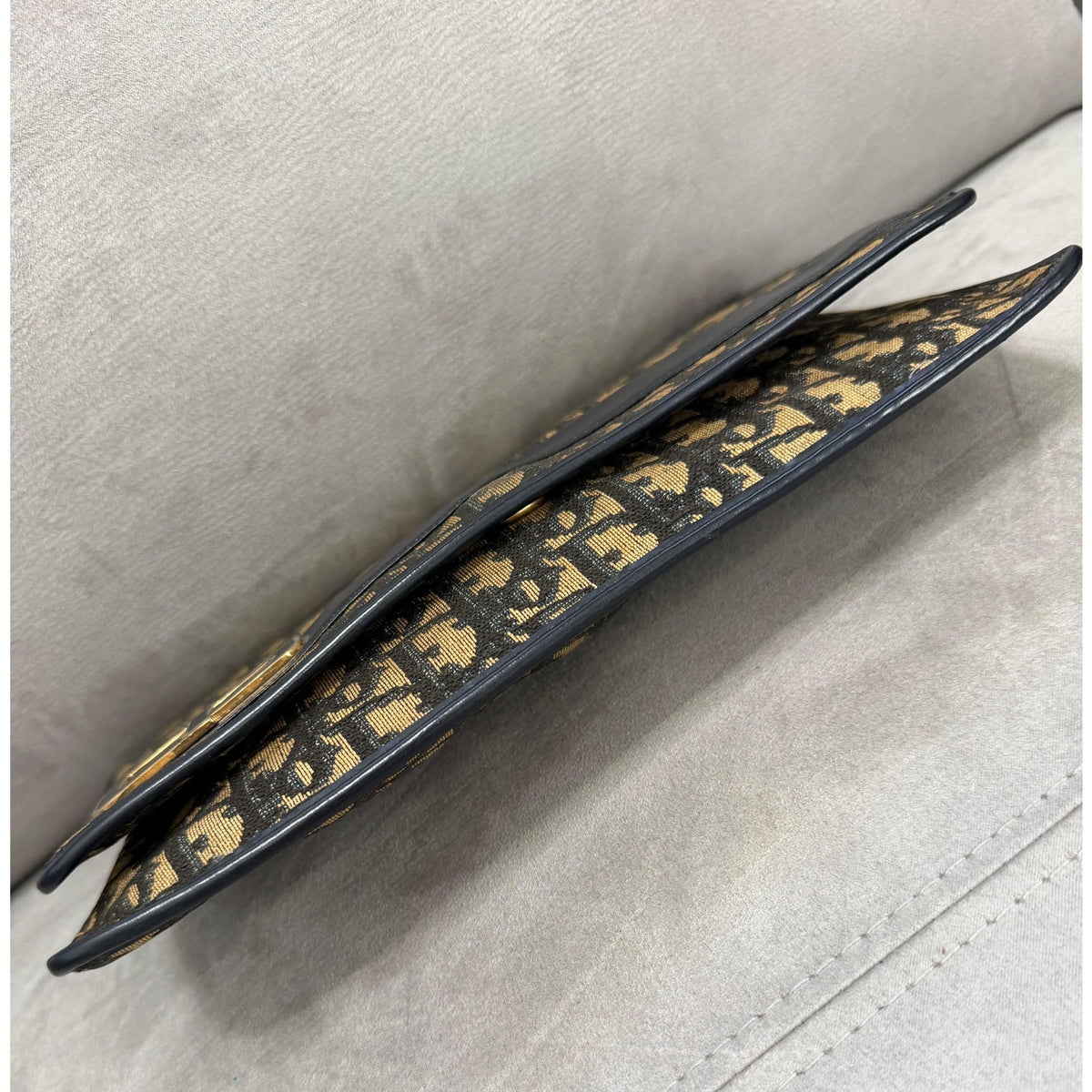 CHRISTIAN DIOR Oblique Portfolio Clutch