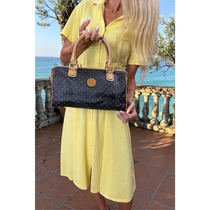 FENDI Zuccino Boston Bag