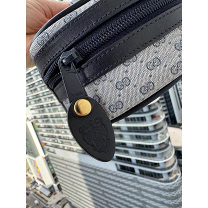 GUCCI Micro GG Canvas Cosmetic Pouch