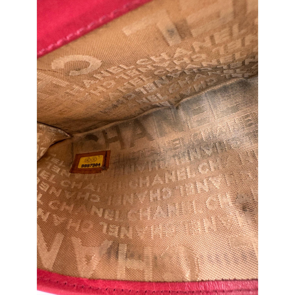 CHANEL Coral Lucky Charms Wallet