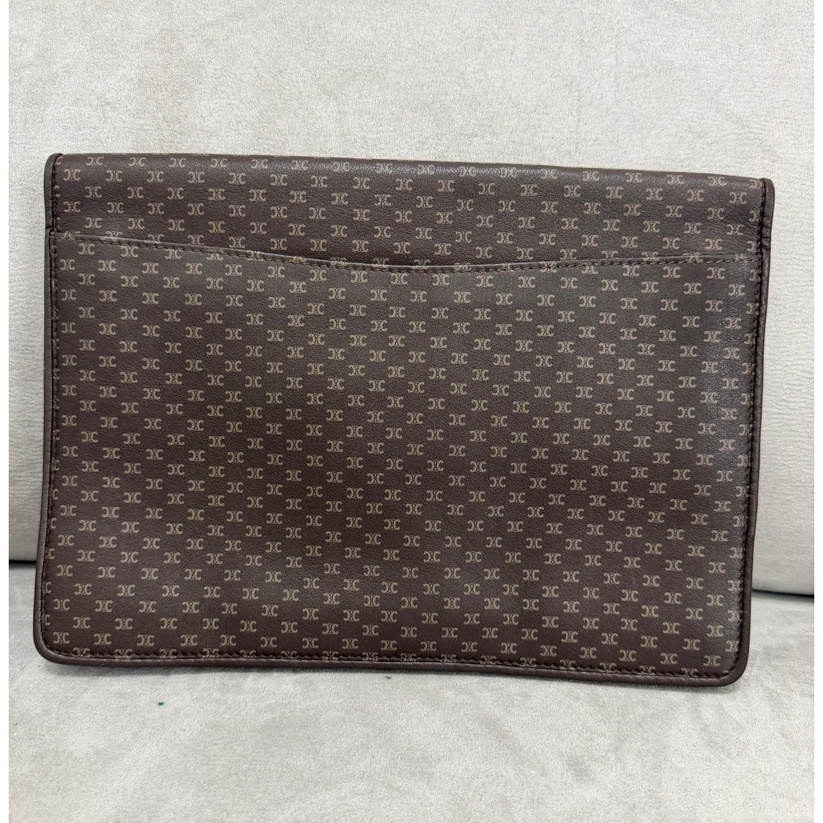 CELINE Macadam Monogram Portfolio Clutch