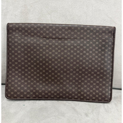 CELINE Macadam Monogram Portfolio Clutch