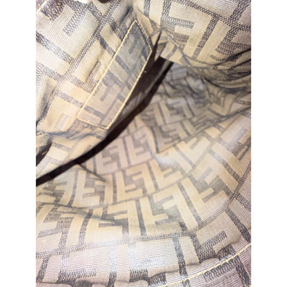 FENDI Zucca FF Monogram Clutch