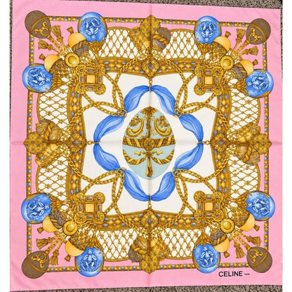 CELINE Paris Silk Scarf 90x90