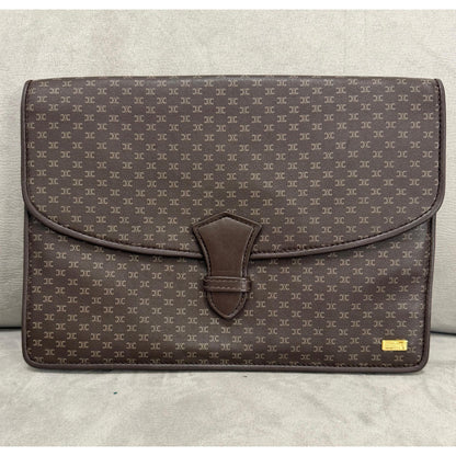 CELINE Macadam Monogram Portfolio Clutch