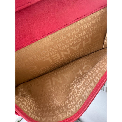 CHANEL Coral Lucky Charms Wallet