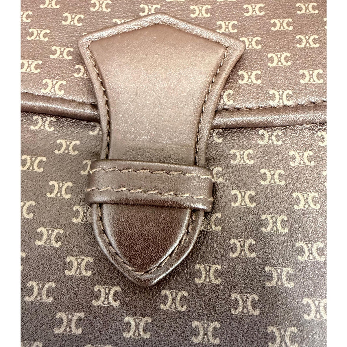 CELINE Macadam Monogram Portfolio Clutch
