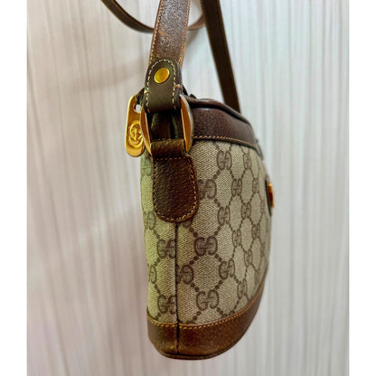 GUCCI Sherry Line GG Crossbody Bag