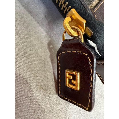 FENDI Zucca FF Monogram Clutch