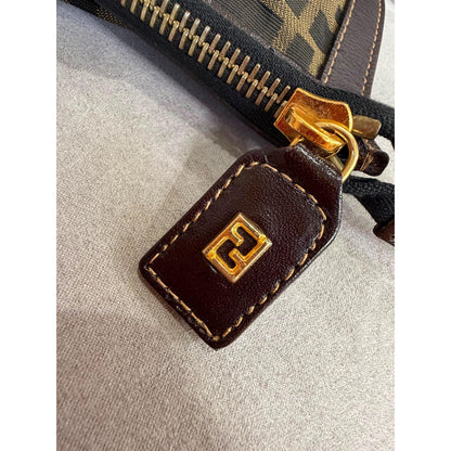 FENDI Zucca FF Monogram Clutch