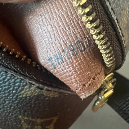 Authentic LOUIS VUITTON Vintage Trousse Demi Ronde Cosmetic Bag
