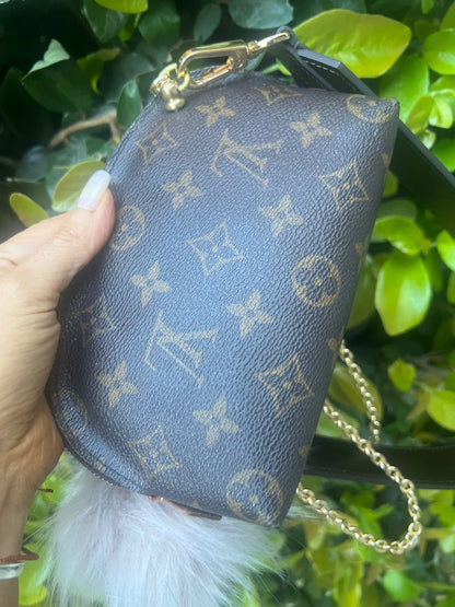 LOUIS VUITTON Clutch + Complimentary Accessories