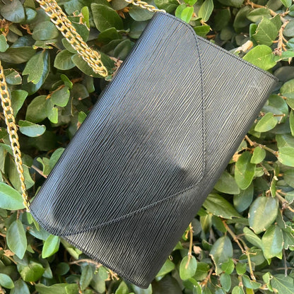 AUTHENTIC PRE OWNED LOUIS VUITTON EPI BLACK + Complimentary chain