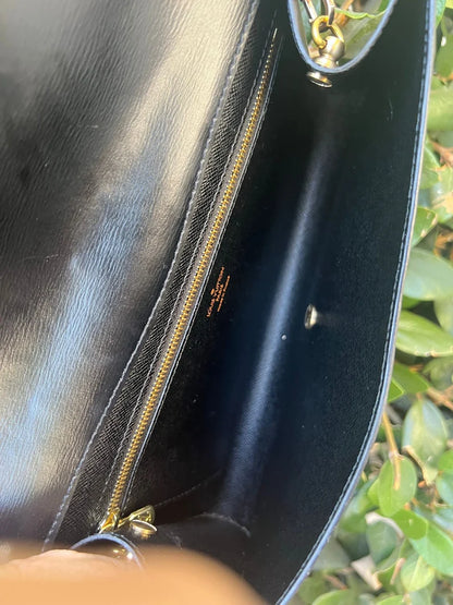AUTHENTIC PRE OWNED LOUIS VUITTON EPI BLACK + Complimentary chain